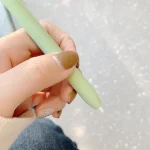 Cute Cartoon Silicone Protective Cover for Apple Pencil 1(Five-pointed Star Pink), For Apple Pencil 1 - Image 2