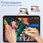 Mutural P-980 Tilt Pressure Sensor Capacitive Stylus Pen with Palm Rejection for iPad after 2018 - Image 5