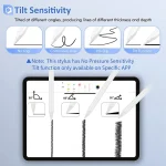 Mutural P-980 Tilt Pressure Sensor Capacitive Stylus Pen with Palm Rejection for iPad after 2018 - Image 6