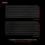 For MacBook Air 13.3 inch A1932 2018 ENKAY Hat-prince US Version of The Notebook Ultra-thin TPU Keyboard Protective Cover - Image 7