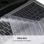 ENKAY TPU Keyboard Protector Cover for 2015 MacBook 12 inch (A1534) / MacBook Pro 13.3 inch without Touch Bar (A1708) , Europe Version - Image 2