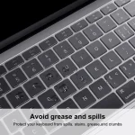 ENKAY TPU Keyboard Protector Cover for 2015 MacBook 12 inch (A1534) / MacBook Pro 13.3 inch without Touch Bar (A1708) , Europe Version - Image 3