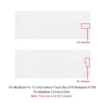 ENKAY TPU Keyboard Protector Cover for 2015 MacBook 12 inch (A1534) / MacBook Pro 13.3 inch without Touch Bar (A1708) , Europe Version - Image 6