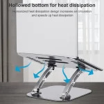 R-JUST HZ08 Two Holes Lifting Adjustable Laptop Holder - Image 5