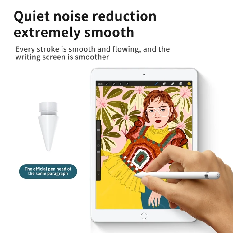 MBC1696W_5.webp M1 Premium Pen Tips for Apple Pencil 1 / 2, M1 - Image 6