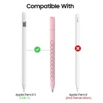 For Apple Pencil (USB-C) Diamond Pattern Silicone Stylus Pen Protective Case - Image 4