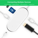 6 in 1 Hub USB-C / Type-C to USB-C / Type-C & HDMI & SD & TF & 2 USB Adapter - Image 5
