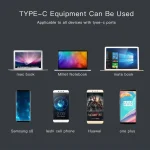 6 in 1 Hub USB-C / Type-C to USB-C / Type-C & HDMI & SD & TF & 2 USB Adapter - Image 7