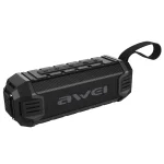 awei Y280 IPX4 Bluetooth Speaker Power Bank with Enhanced Bass, Built-in Mic, Support FM / USB / TF Card / AUX, Y280