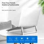 ROCK Mini Ultrathin Portable Foldable Design Laptop Bracket Stand - Image 7