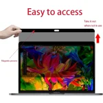 Magnetic Privacy Anti-glare PET Screen Film for MacBook Air 11.6 inch (A1370 / A1465) - Image 3