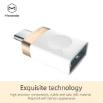 Mcdodo OT-1942 USB-C / Type-C to USB 3.0 AF Data Transmission Charging OTG Adapter - Image 3