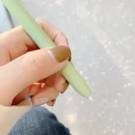 Cute Cartoon Silicone Protective Cover for Apple Pencil 2(Cat Claw Pink), For Apple Pencil 2 - Image 2