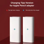 2 PCS Charging Adapter with Charing Light for Apple Pencil 1 / 2 - Image 2