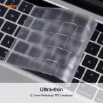 ENKAY TPU Keyboard Protector Cover for MacBook Pro 13.3 inch A1706 / A1989 / A2159 & Pro 15.4 inch A1707 / A1990 (withTouch Bar) , US Version - Image 2