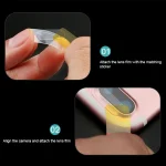 10 PCS For Vivo Y97 2.5D Transparent Rear Camera Lens Protector Tempered Glass Film - Image 4