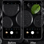 0.3mm 2.5D Transparent Rear Camera Lens Protector Tempered Glass Film for Galaxy A80 - Image 4