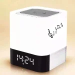 MUSKY DY 28 LED Light 3D Stereo Music Mini Bluetooth Speaker, Support Clock Alarm / AUX, For iPhone, Galaxy, Sony, Lenovo, HTC, Huawei, Google, LG, Xiaomi, other Smartphones