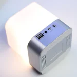 MUSKY DY 28 LED Light 3D Stereo Music Mini Bluetooth Speaker, Support Clock Alarm / AUX, For iPhone, Galaxy, Sony, Lenovo, HTC, Huawei, Google, LG, Xiaomi, other Smartphones - Image 3