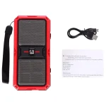 G36 DC 5V Portable Wireless Bluetooth Speaker with Hands-free Calling, Support USB & TF Card & 3.5mm Aux & FM - Image 7