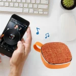 X25 Portable Fabric Design Bluetooth Stereo Speaker with Built-in MIC, Support Hands-free Calls & TF Card & AUX IN, Bluetooth Distance: 10m - Image 8