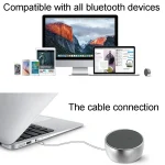 BS01 Portable Bluetooth Speaker, Support Hands-free Calls & TF Card & AUX IN - Image 12