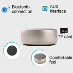 BS01 Portable Bluetooth Speaker, Support Hands-free Calls & TF Card & AUX IN - Image 19