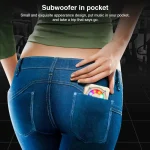 A9 Portable Bluetooth Stereo Speaker with Built-in MIC & Light, Support Hands-free Calls & TF Card & AUX IN, Bluetooth Distance: 10m, with Light(Gold), with Light(Black), with Light(Rose Gold) - Image 7