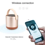 A056  Portable Outdoor Metal Bluetooth V4.1 Speaker with Mic, Support Hands-free & AUX Line In, A056 - Image 7