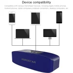 HOPESTAR H11 Mini Portable Rabbit Wireless Bluetooth Speaker, Built-in Mic, Support AUX / Hand Free Call / FM / TF, H11 - Image 4