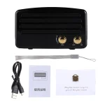 Built-in MIC, Support Hands-free Calls & TF Card & AUX IN & FM, Bluetooth Distance: 10m - Image 6