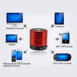 WS-887 Bluetooth Speaker with Lanyard, Support Hands-free Call & FM & U Disk & TF Card & AUX - Image 4
