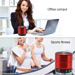 WS-887 Bluetooth Speaker with Lanyard, Support Hands-free Call & FM & U Disk & TF Card & AUX - Image 5