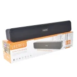 LEERFEI E91 10W Long Bar Shape Dual-speaker Multimedia Radio Bluetooth Audio, Support TF Card / U Disk / 3.5mm AUX, Support TF Card / U Disk / 3.5mm AUX - Image 2