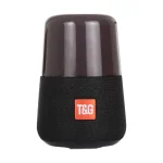 T&G TG168 Portable Wireless Bluetooth V5.0 Stereo Speaker with Handle, Built-in MIC, Support Flashing LED Light & TF Card & U Disk & AUX IN & FM, TG168 - Image 3