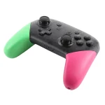 Wireless Game Pro Controller With Screenshot Vibration Function for Nintendo Switch(Green Pink) - Image 3