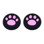 4 PCS Cute Cat Paw Silicone Protective Cover for PS4 / PS3 / PS2 / XBOX360 / XBOXONE / WIIU Gamepad Joystick - Image 2