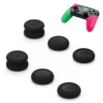Left + Right Gamepad Rocker Cap Button Cover for NS Pro / PS4, For NS Pro / PS4(Black), For NS Pro / PS4(Blue + Magenta), For NS Pro / PS4(Green+Red), For NS Pro / PS4(Blue), For NS Pro / PS4(Red)