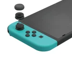 Left + Right Gamepad Rocker Cap Button Cover for Switch, For Switch(Black), For Switch(Blue + Magenta), For Switch(Green+Red), For Switch(Red) - Image 3