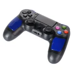 Wireless Bluetooth Diamond Texture Shock Touch Plate Game Handle Controller with Smart Indicator for Sony PS4 - Image 3