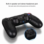 Wireless Bluetooth Diamond Texture Shock Touch Plate Game Handle Controller with Smart Indicator for Sony PS4 - Image 6