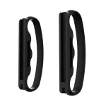 iPlay Small Handle Boxing Grip Gamepad Grip with Strap for Switch Joy-Con, Black, Red - Image 4