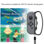 iPlay Small Handle Boxing Grip Gamepad Grip with Strap for Switch Joy-Con, Black, Red - Image 6