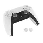 2 PCS Diamond Texture Games Grip Caps for PS5, Clear White, Green, Blue, Red - Image 4