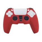 Leather Texture Silicone Protective Case For PS5