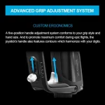 Logitech G Saitek X52 Pro Flight Control Game Throttle Joystick Handle Controller - Image 6