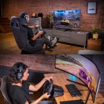 Logitech G923 Game Racing Steering Wheel Pedal Shift Lever for PS5 / PS4 / PC - Image 9