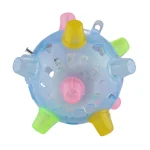 3 PCS Funny Flashing Bouncing Ball LED Light Dancing Music Ball Toys, Random Color Delivery - Image 4