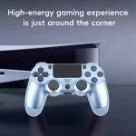 Wireless Bluetooth Snowflake Button Game Controller for Sony PS4 - Image 2