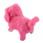 2 PCS Plush Puppy Electric Toys Can Will Move Forward / Will Backwards / Sounding and Luminous Eyes, Random Color Delivery - Image 4